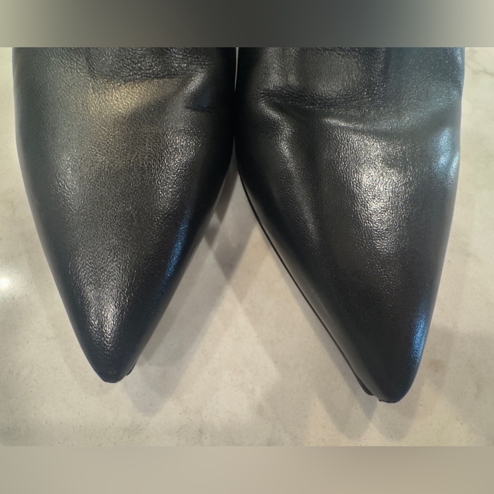 Larroude Georgia Black Heeled Boots - Picture 13 of 15
